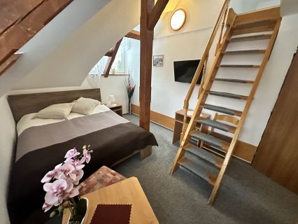 Mezonetové studio – koupelna